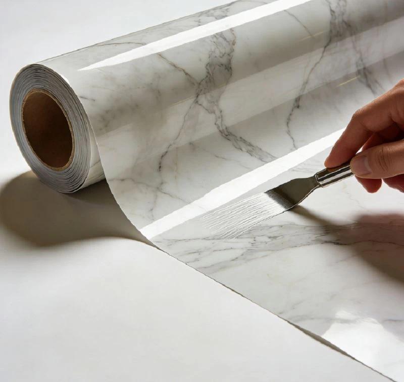 Abrasion resistant overlay film