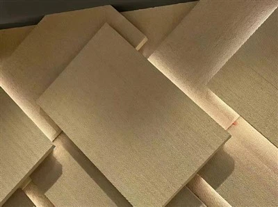 What kind of paint is suitable for flexible stone panels?